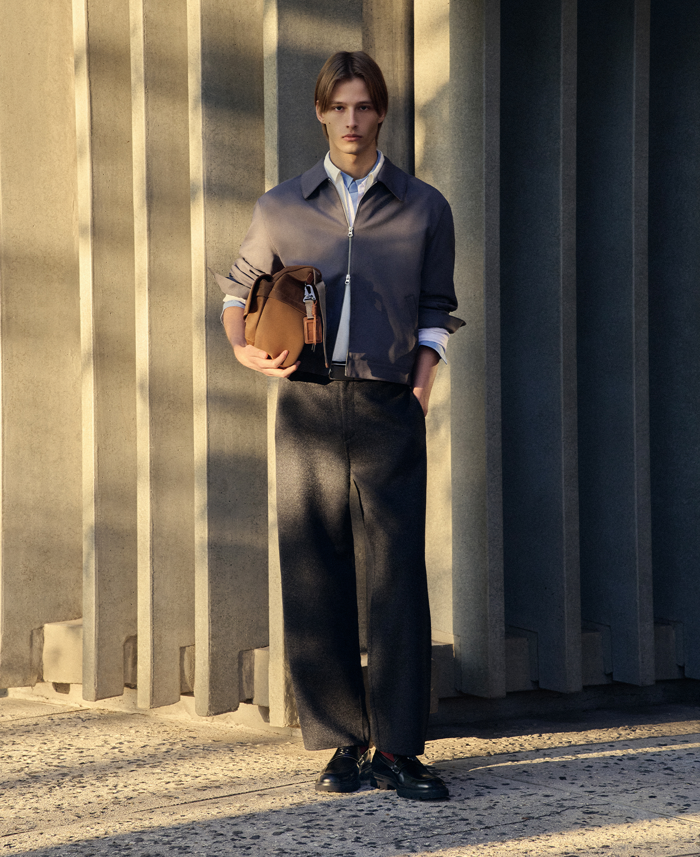 Shoes on white background
