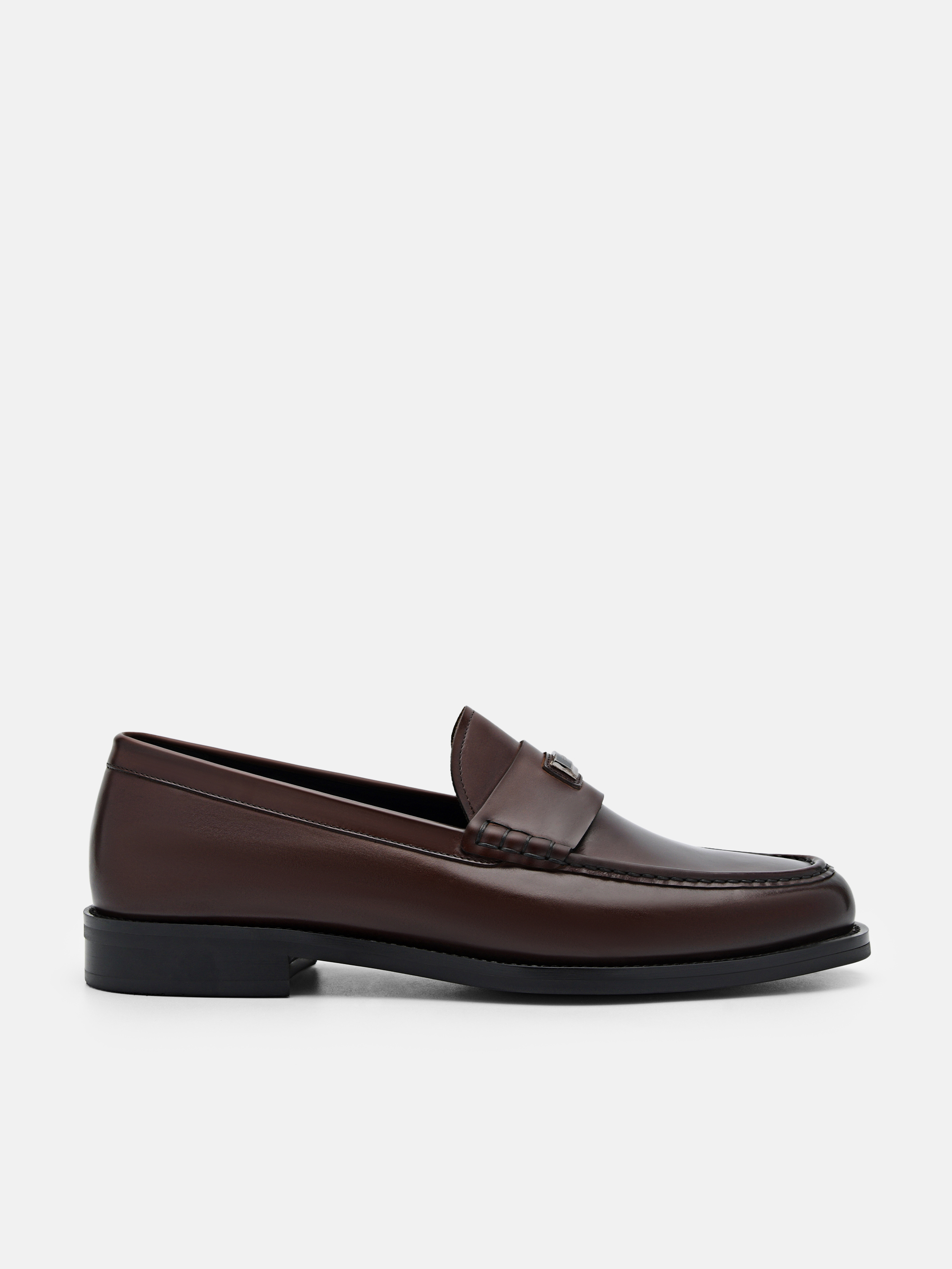 Brown Leather Loafers - PEDRO International