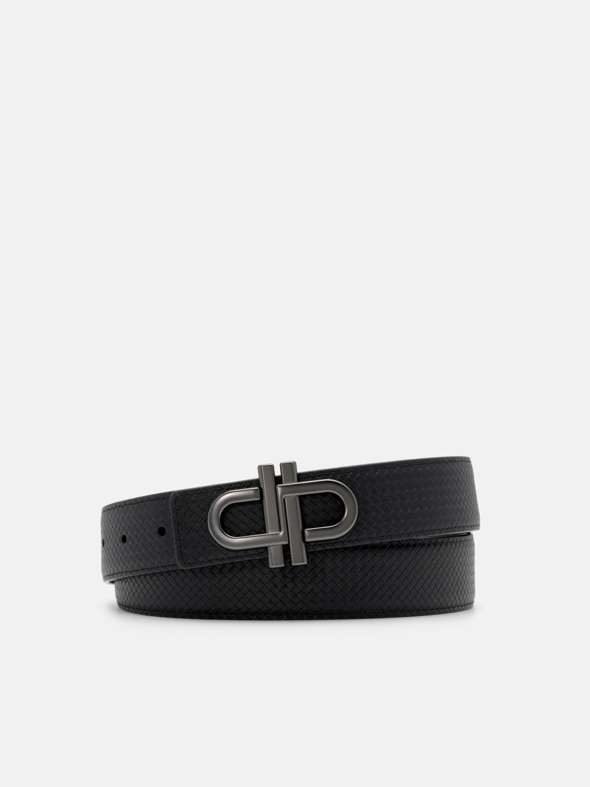 Leather Reversible Tang Belt