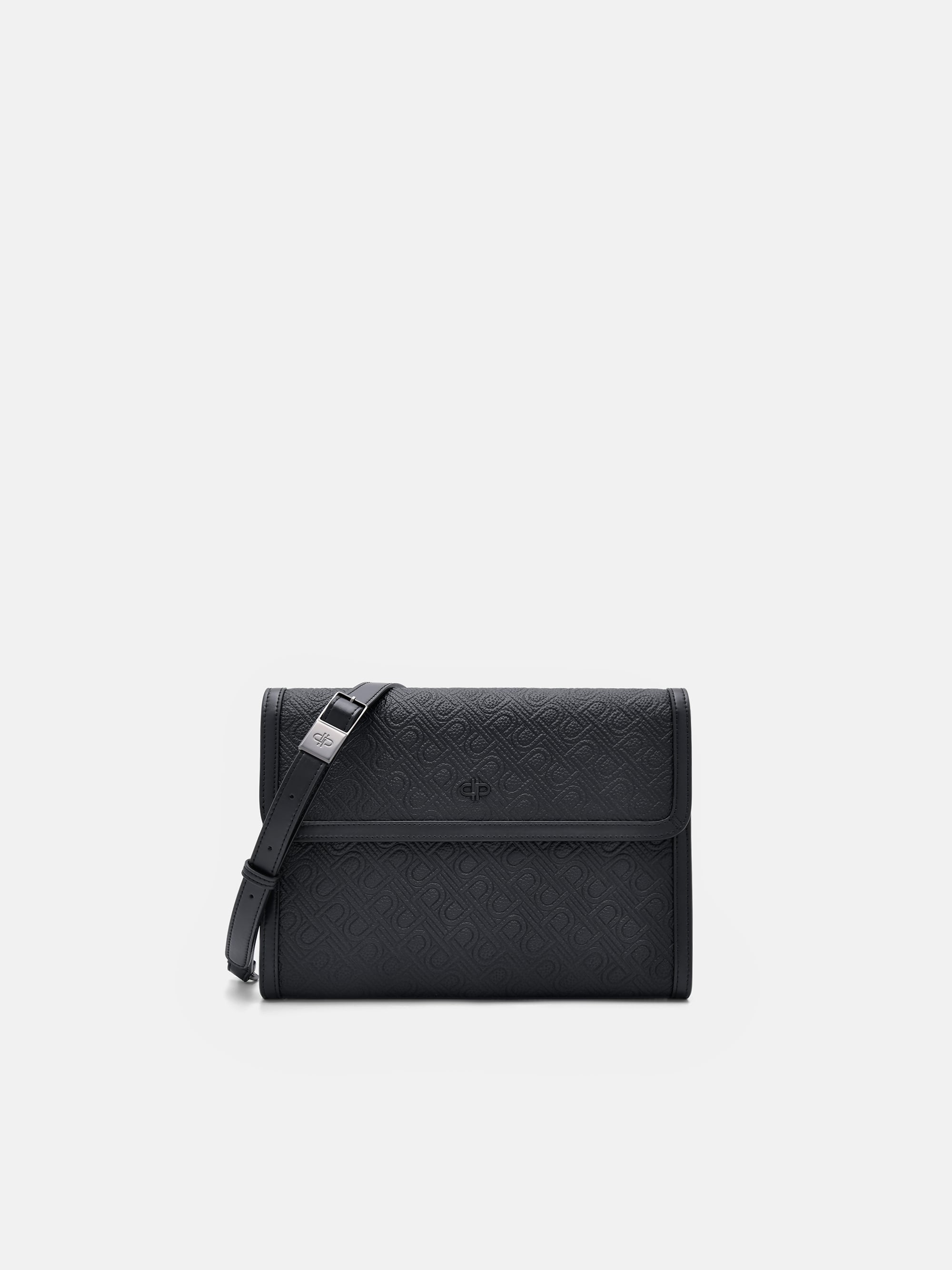 Black Leather Clutch Bag - PEDRO SG
