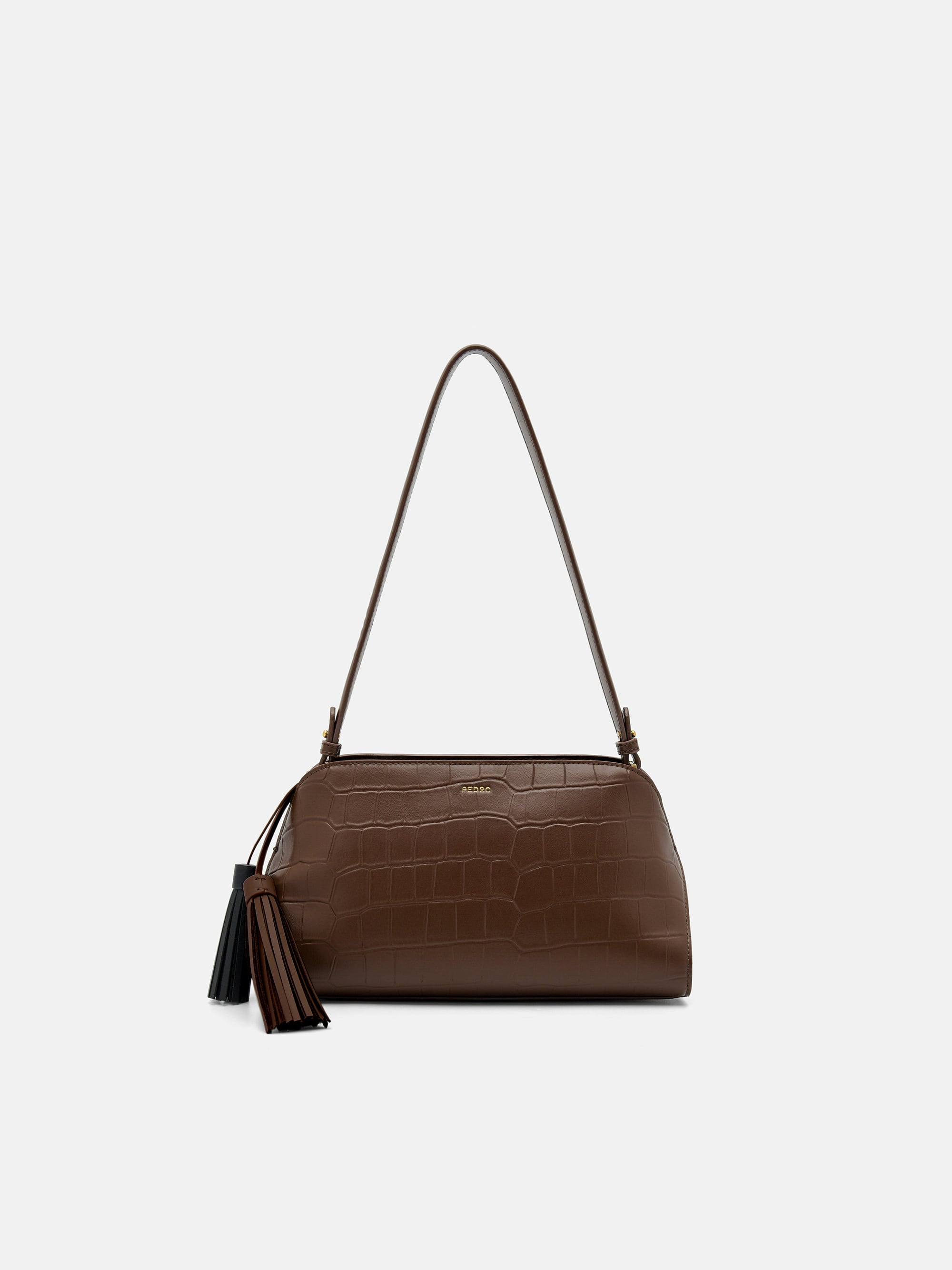 25SS PIETROピエトロ ショルダーバッグ ブラウン Dark Brown Tassel Shoulder Bag - PEDRO US