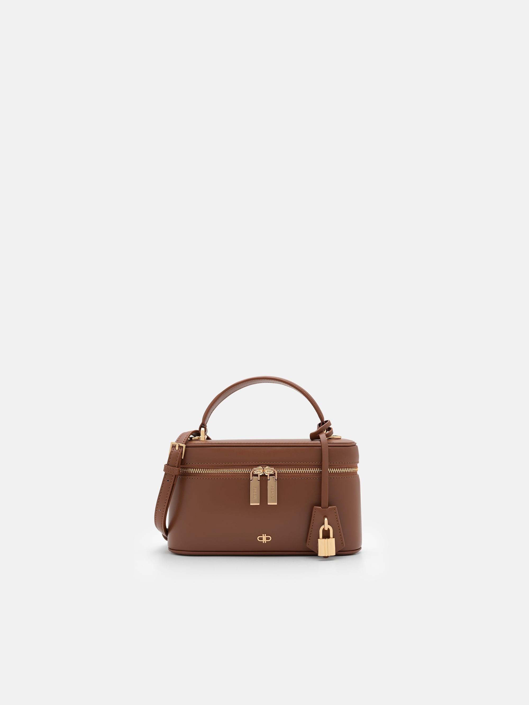 Brown Ari Leather Shoulder Bag - PEDRO SG