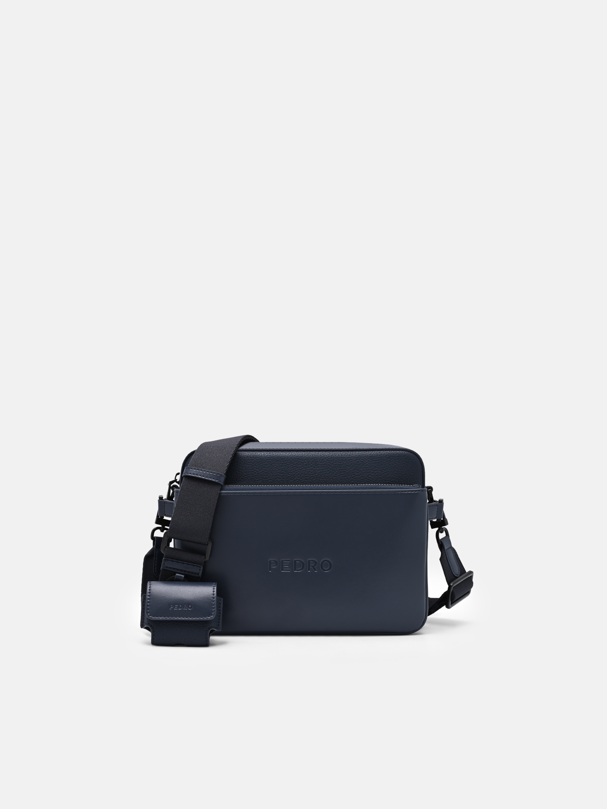 Navy Travis Crossbody Bag - PEDRO International