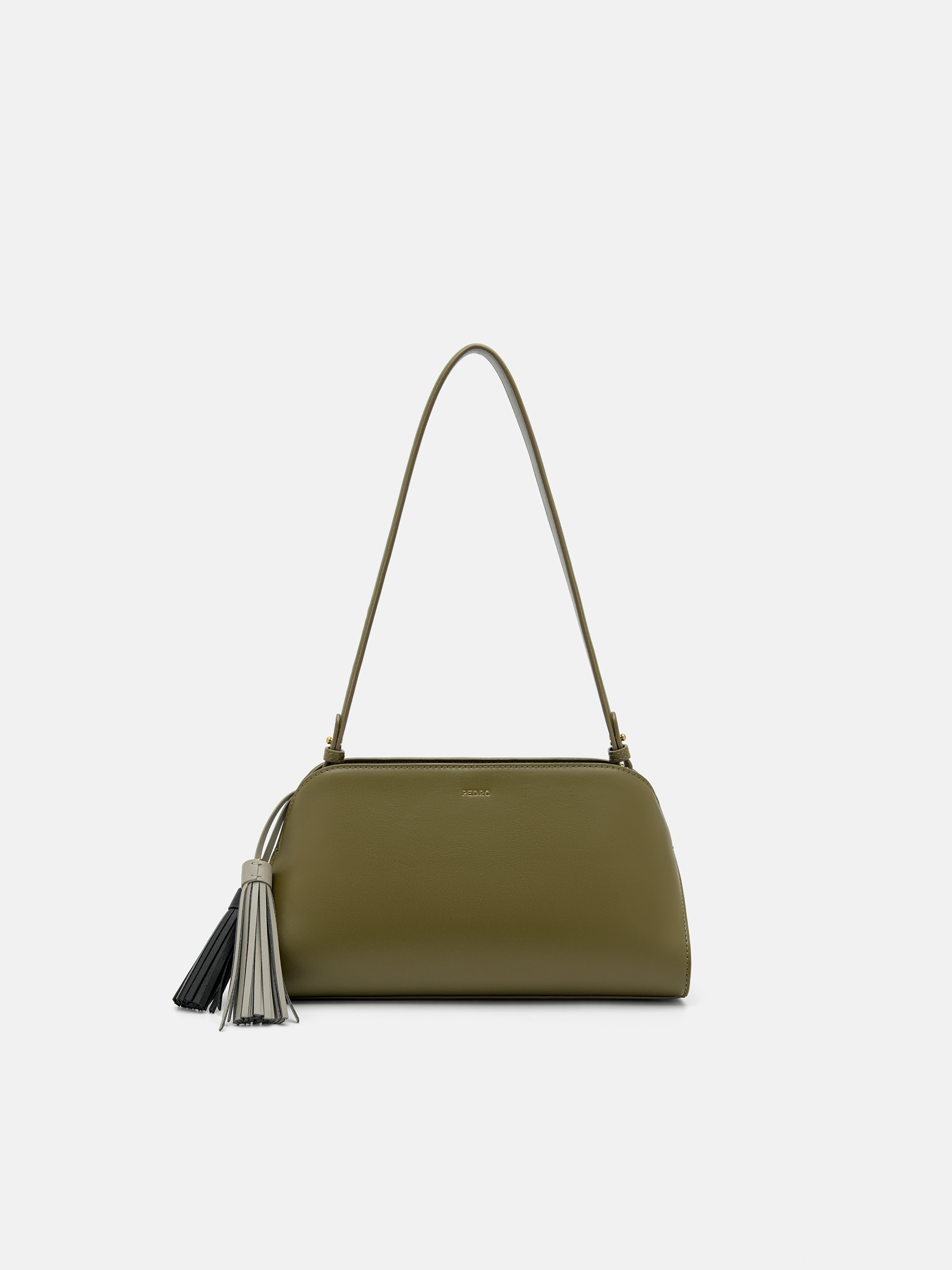 Military Green Tassel Shoulder Bag - PEDRO US