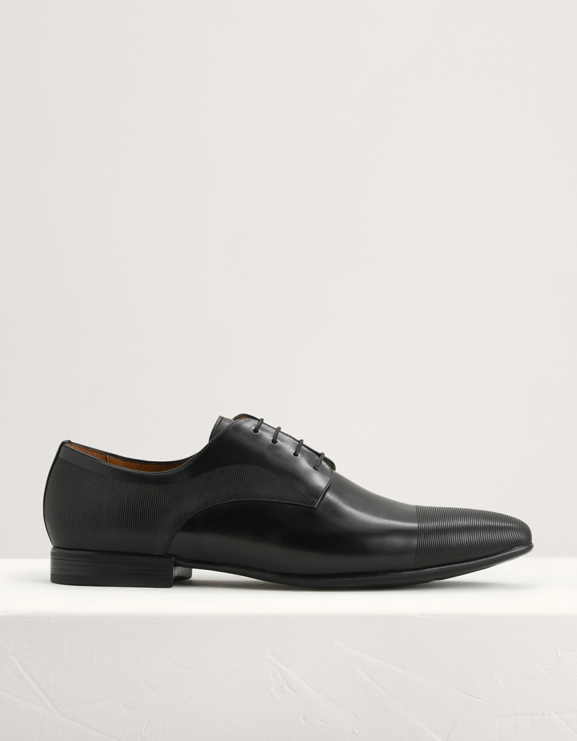 Textured Leather Derby Shoes - PEDRO CA
