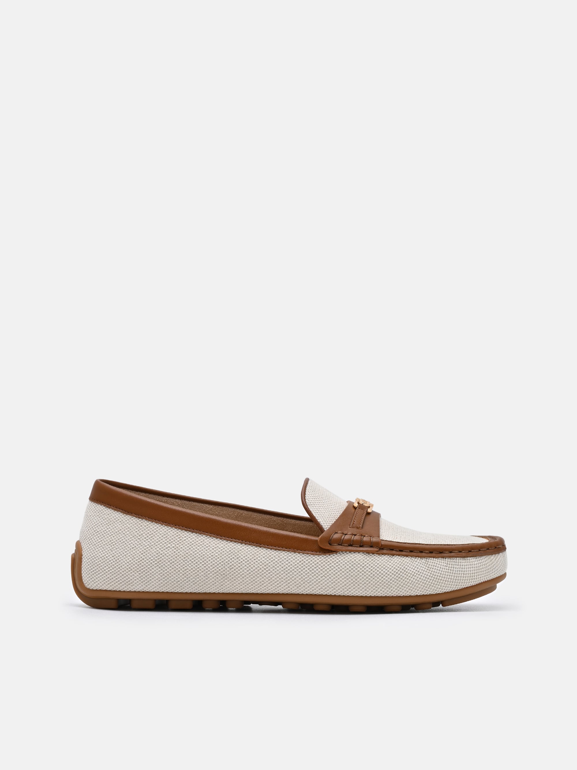 Brown Canvas Driving Shoes - PEDRO International