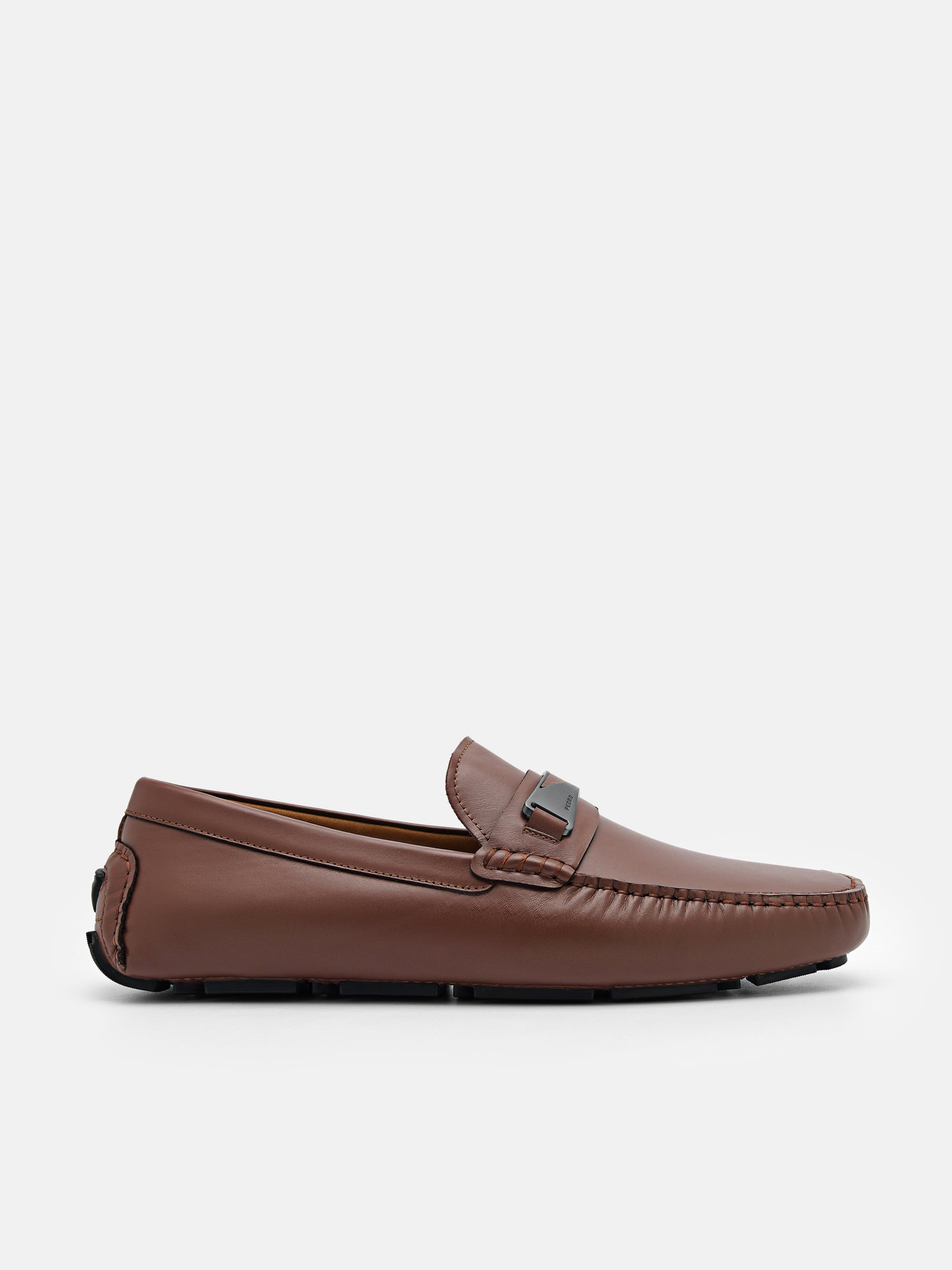 calvin klein men's brown dress shoes Calvin Klein Carl Smooth Calf 34F0750-ETW Mens Brown Plain Toe Oxfords main image 1