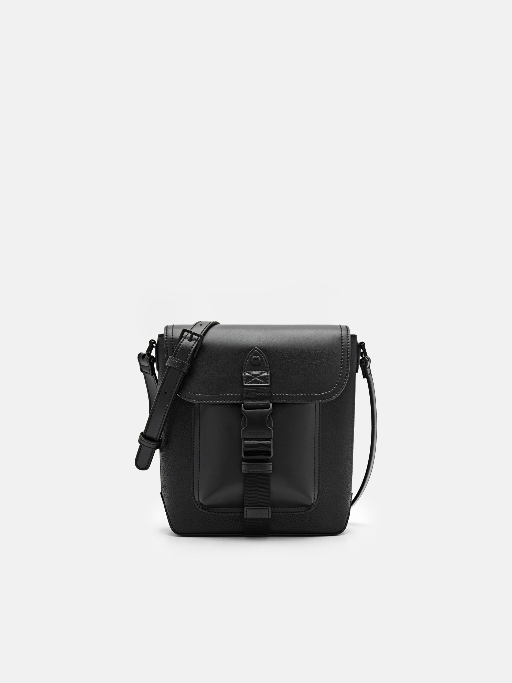 Black Reed Crossbody Bag - PEDRO US