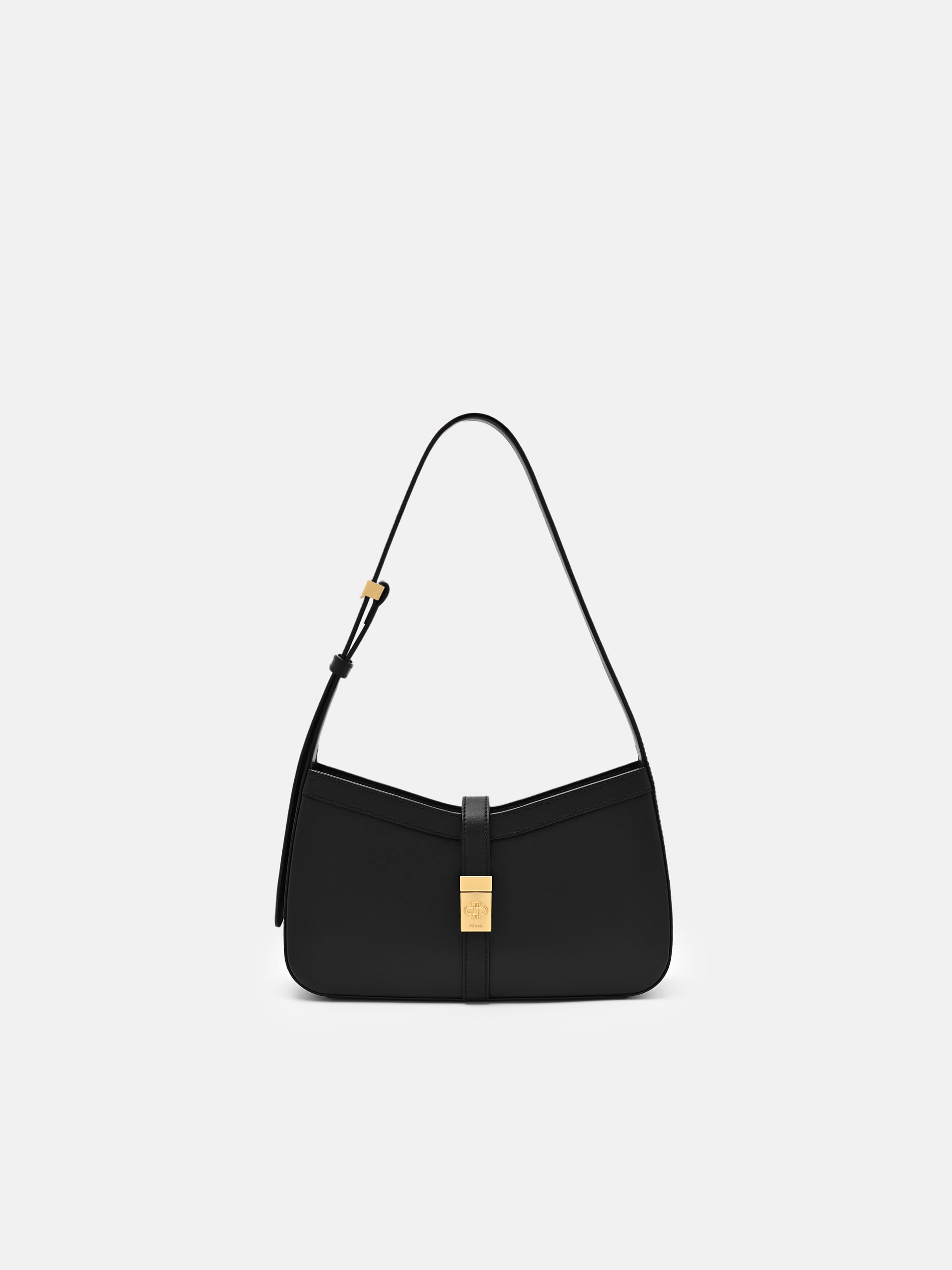 Black Farida Leather Shoulder Bag - PEDRO SG