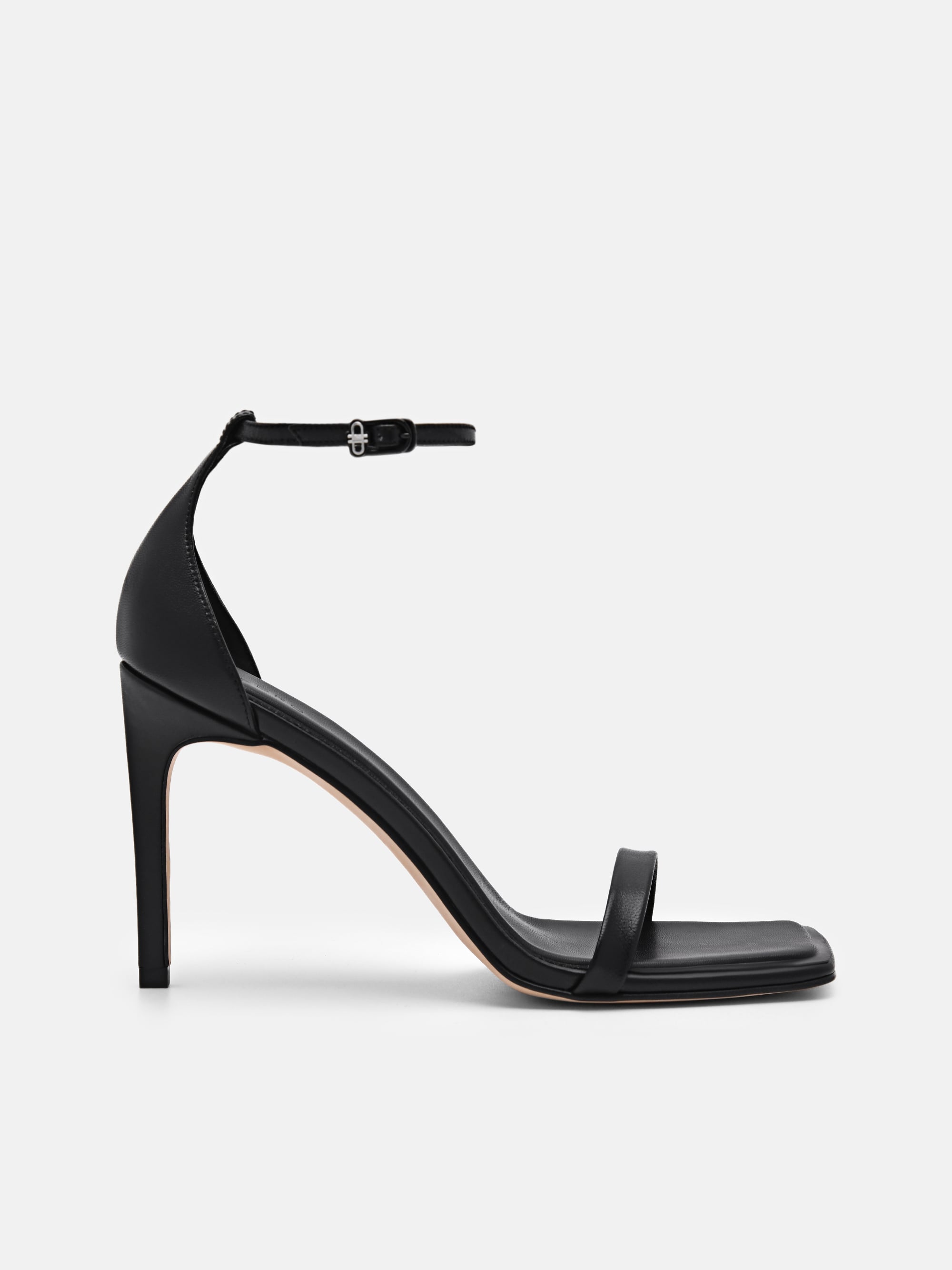 Black PEDRO Studio Donna Leather Heels - PEDRO SG