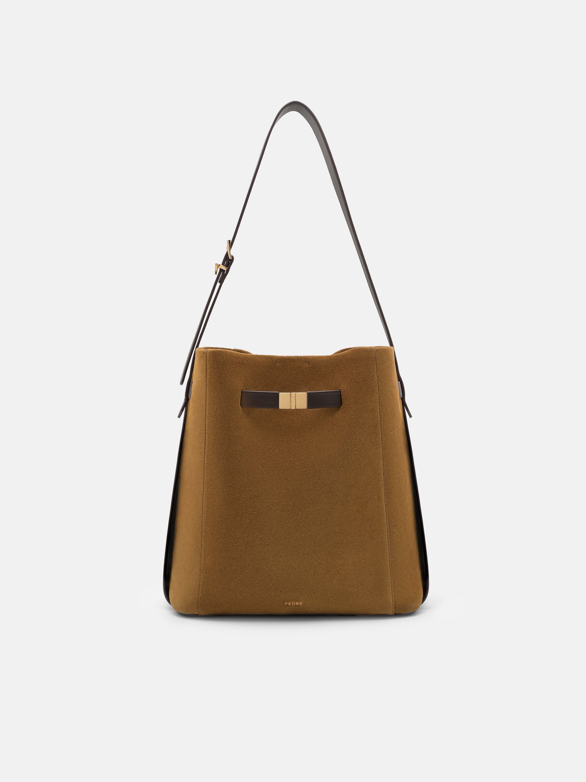 Jatte Belt Leather Bucket Bag