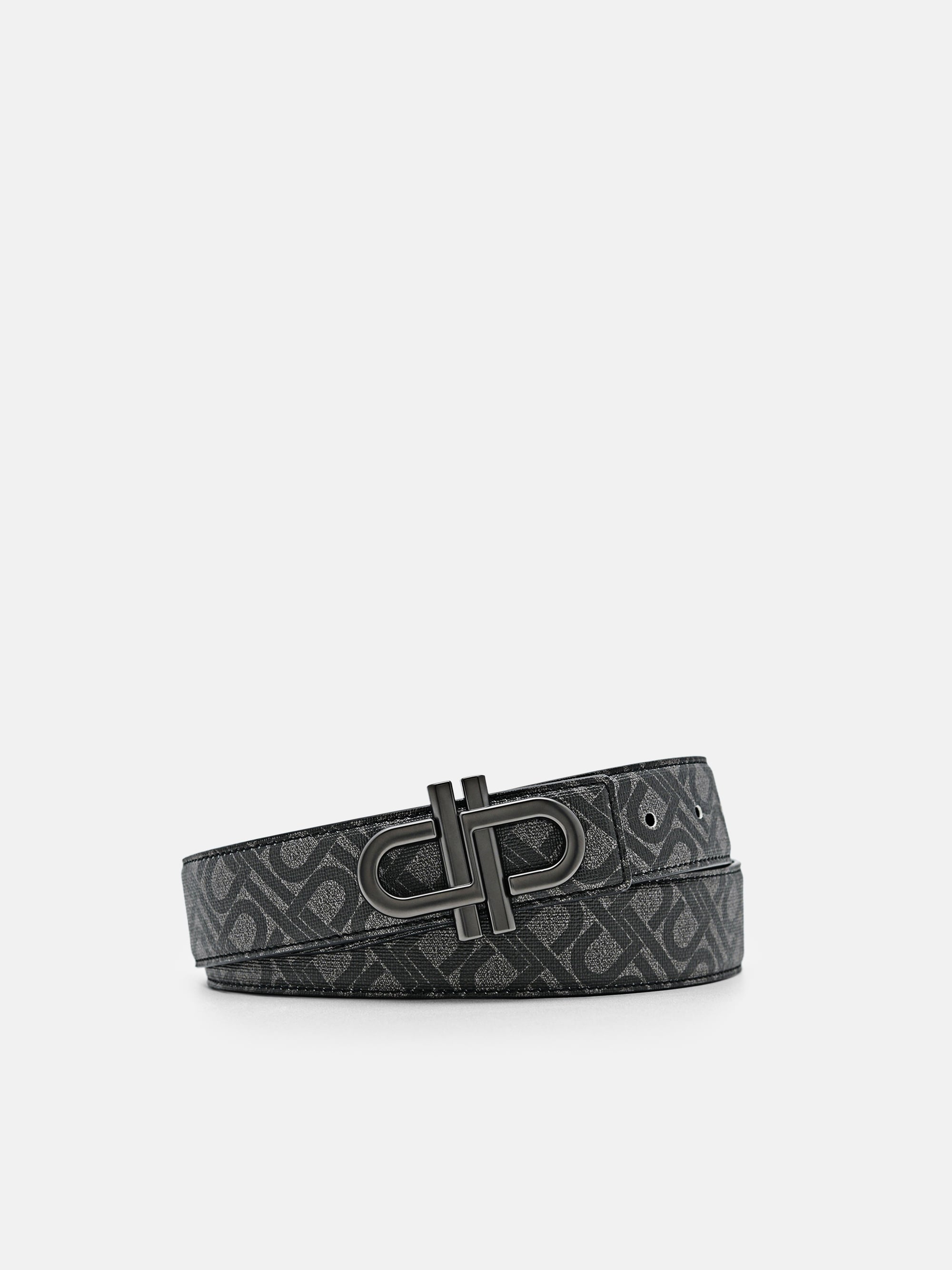 Pedroさん返品用 Black PEDRO Icon Leather Reversible Tang Belt - PEDRO US