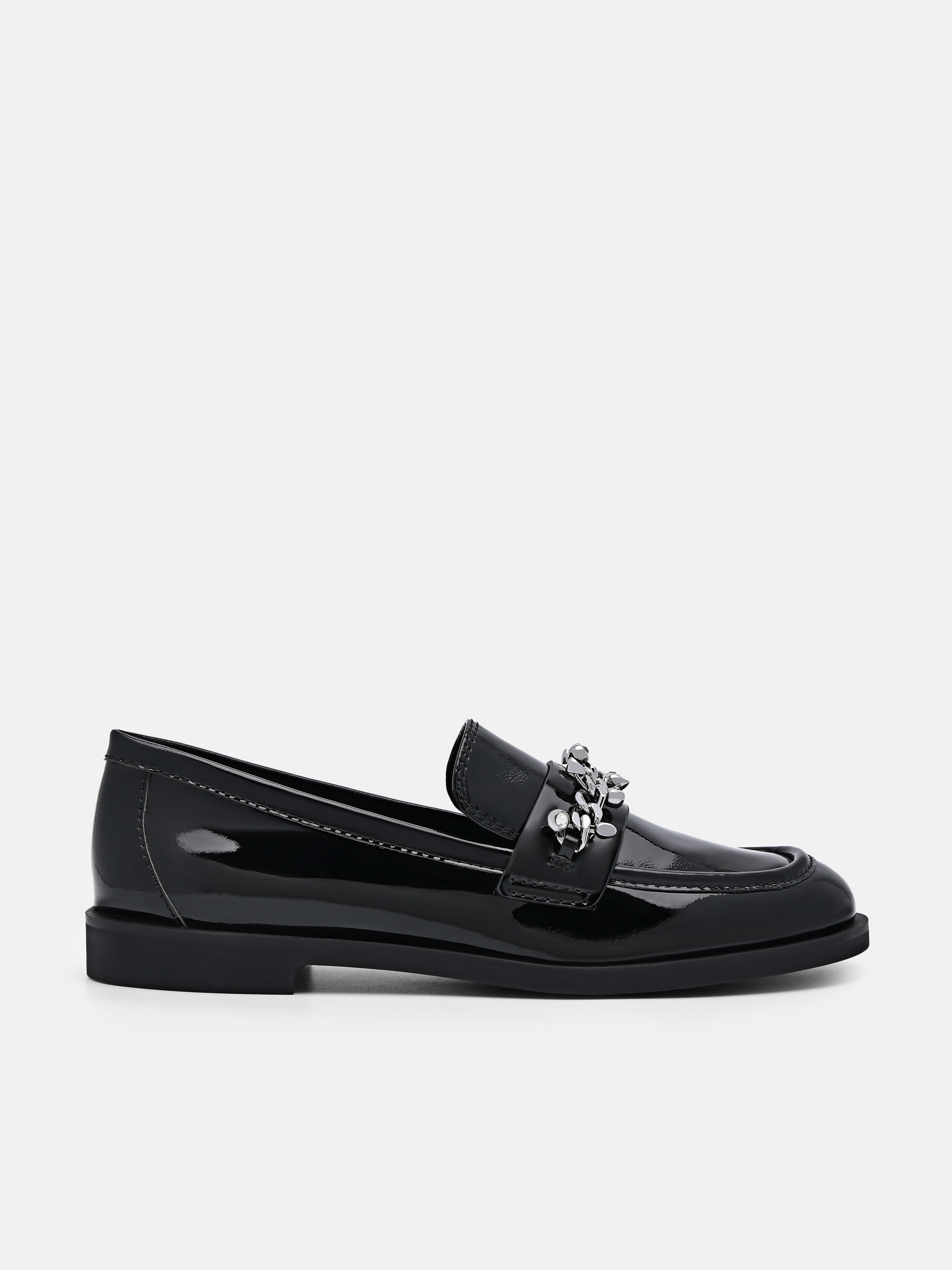 Black Cami Leather Loafers - PEDRO SG
