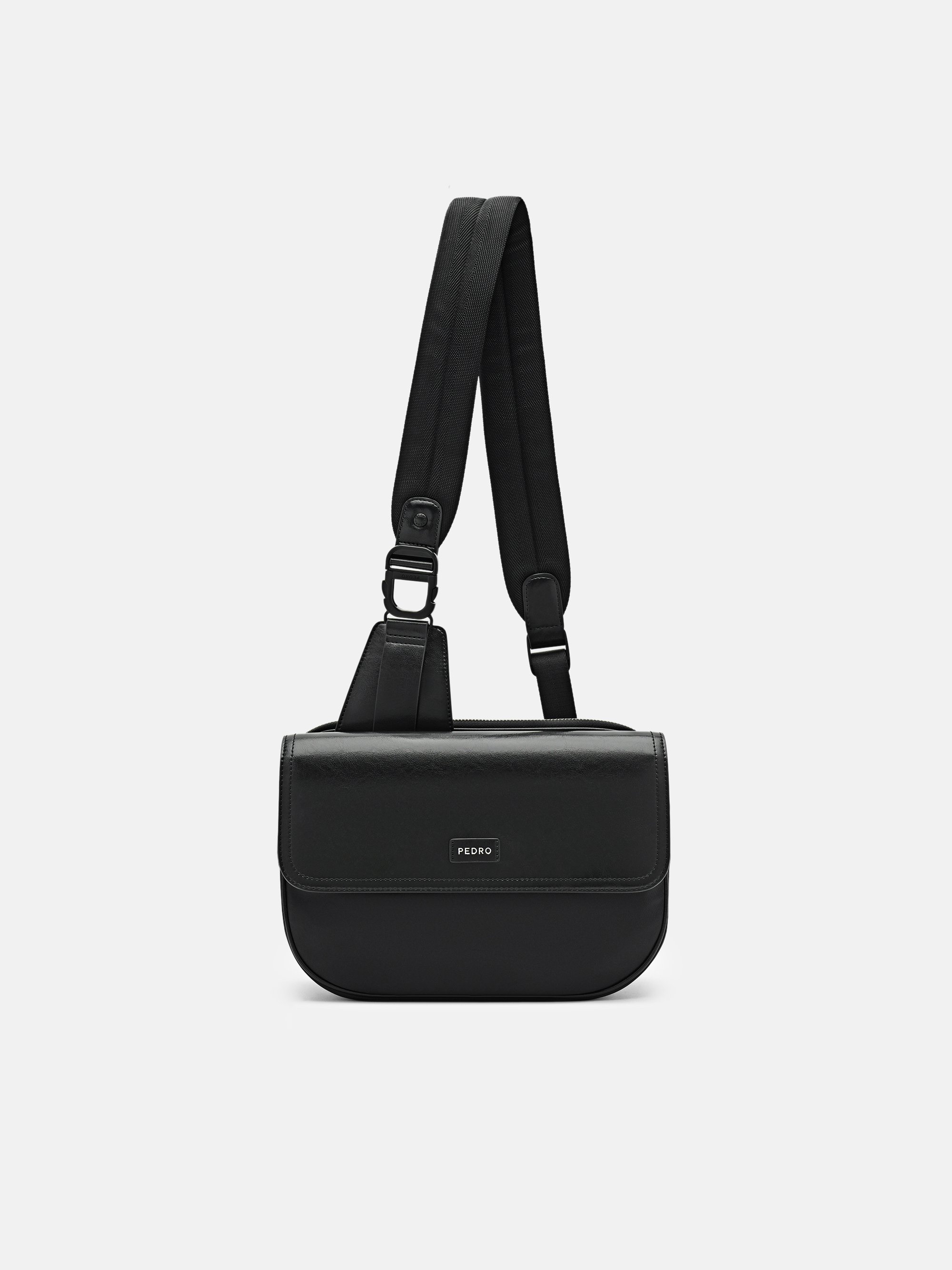 Black Nylon Crossbody Pouch - PEDRO SG