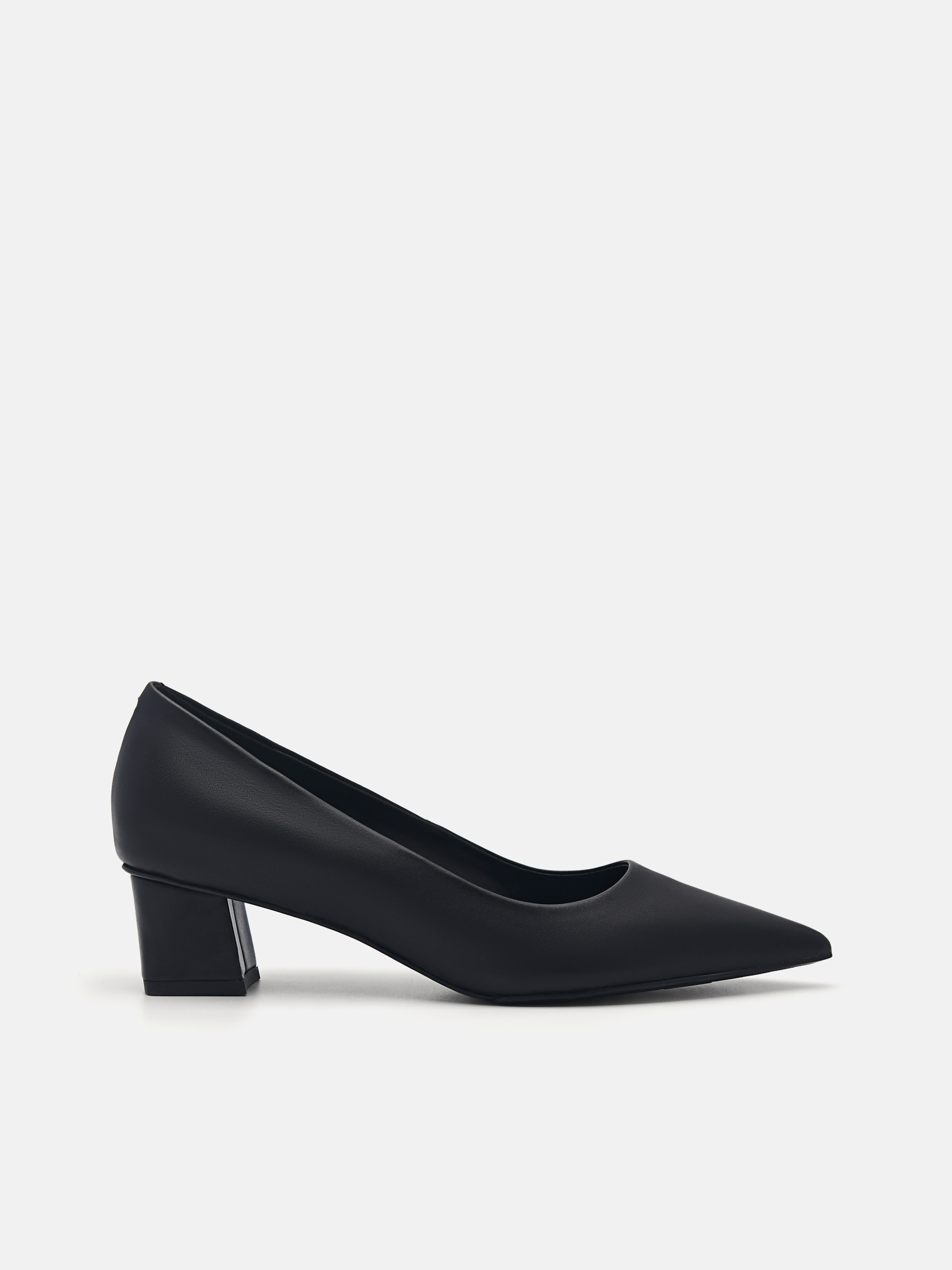 Black Ines Leather Pumps - PEDRO SG