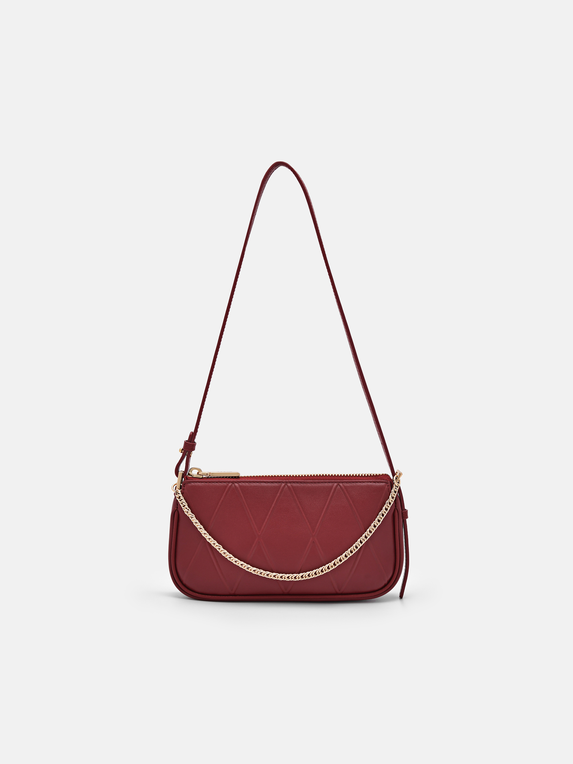 Wine Maddy Leather Pouch - PEDRO US