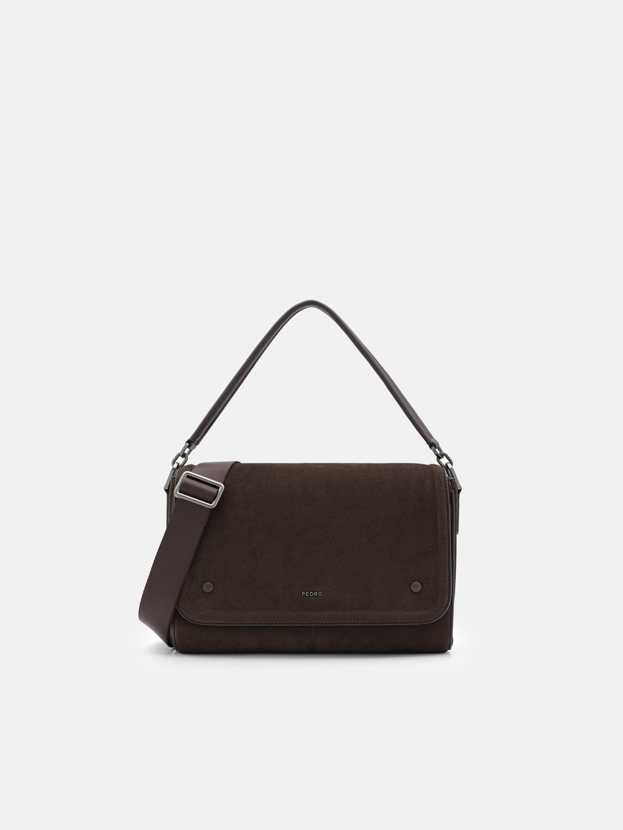 Patrice Leather Messenger Bag