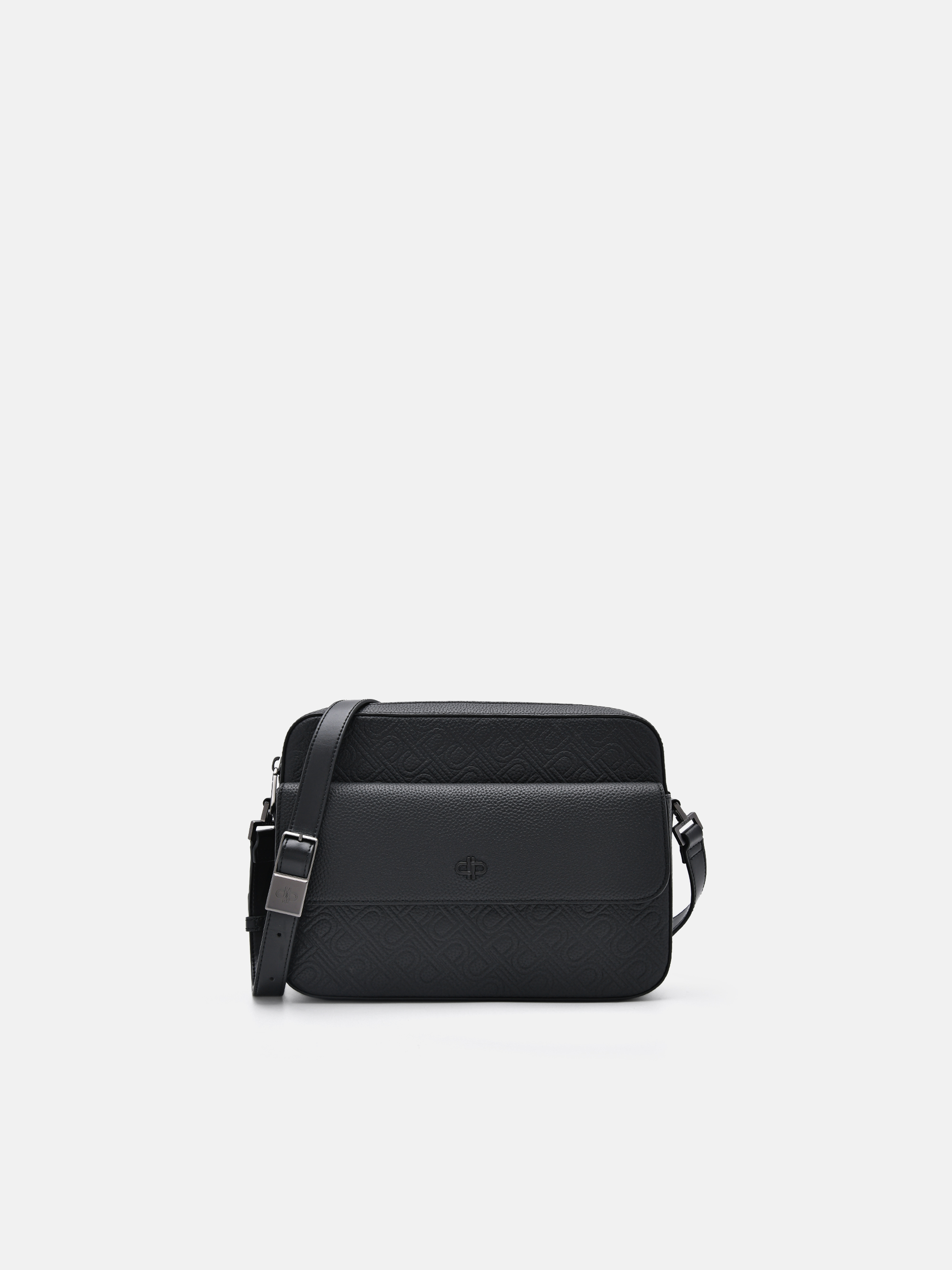 Black Leather Crossbody Bag - PEDRO SG