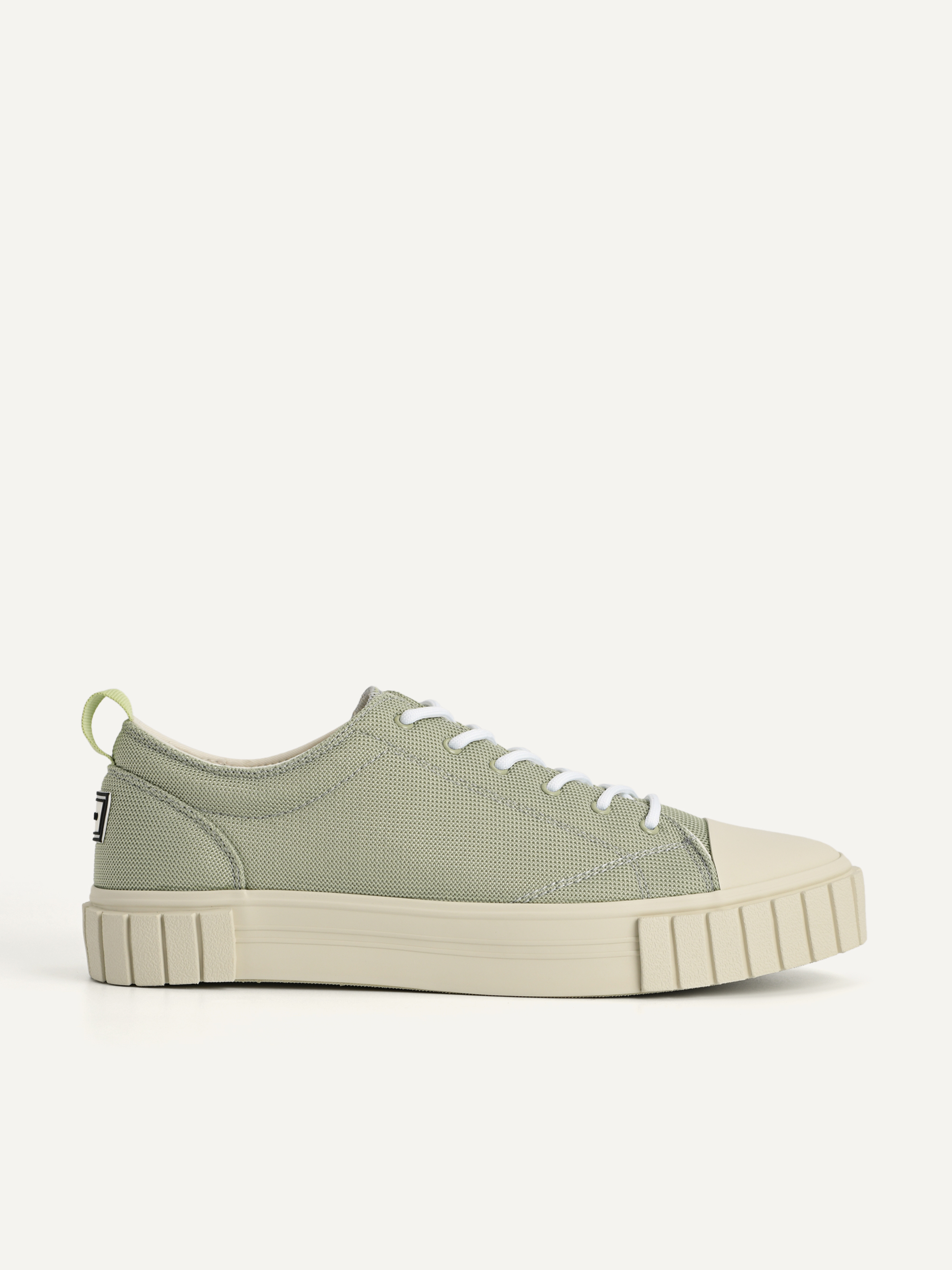 light green sneakers